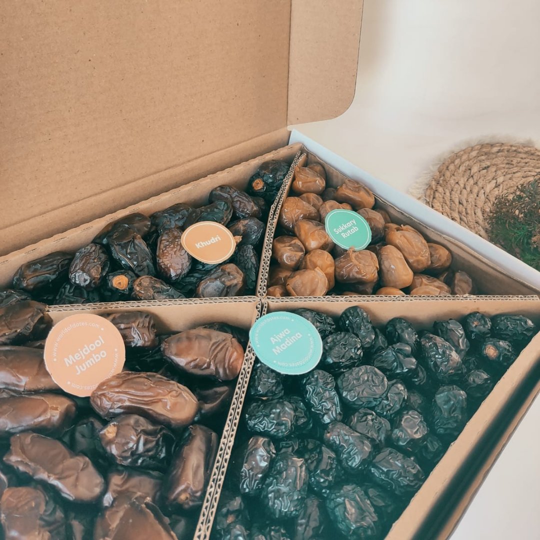 Buy Premium Assorted Dates Gift Box Online in Dubai World of Dates