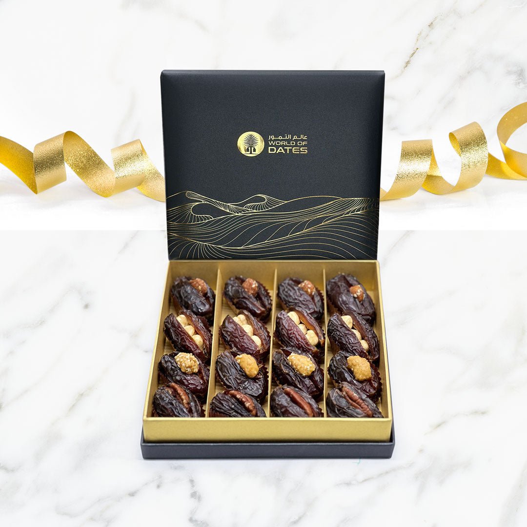 Sands of Arabia Midnight Elegance Dates Gift Box World of Dates