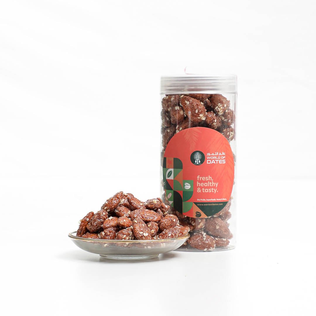 Caramelized Almonds Large - World of Dates