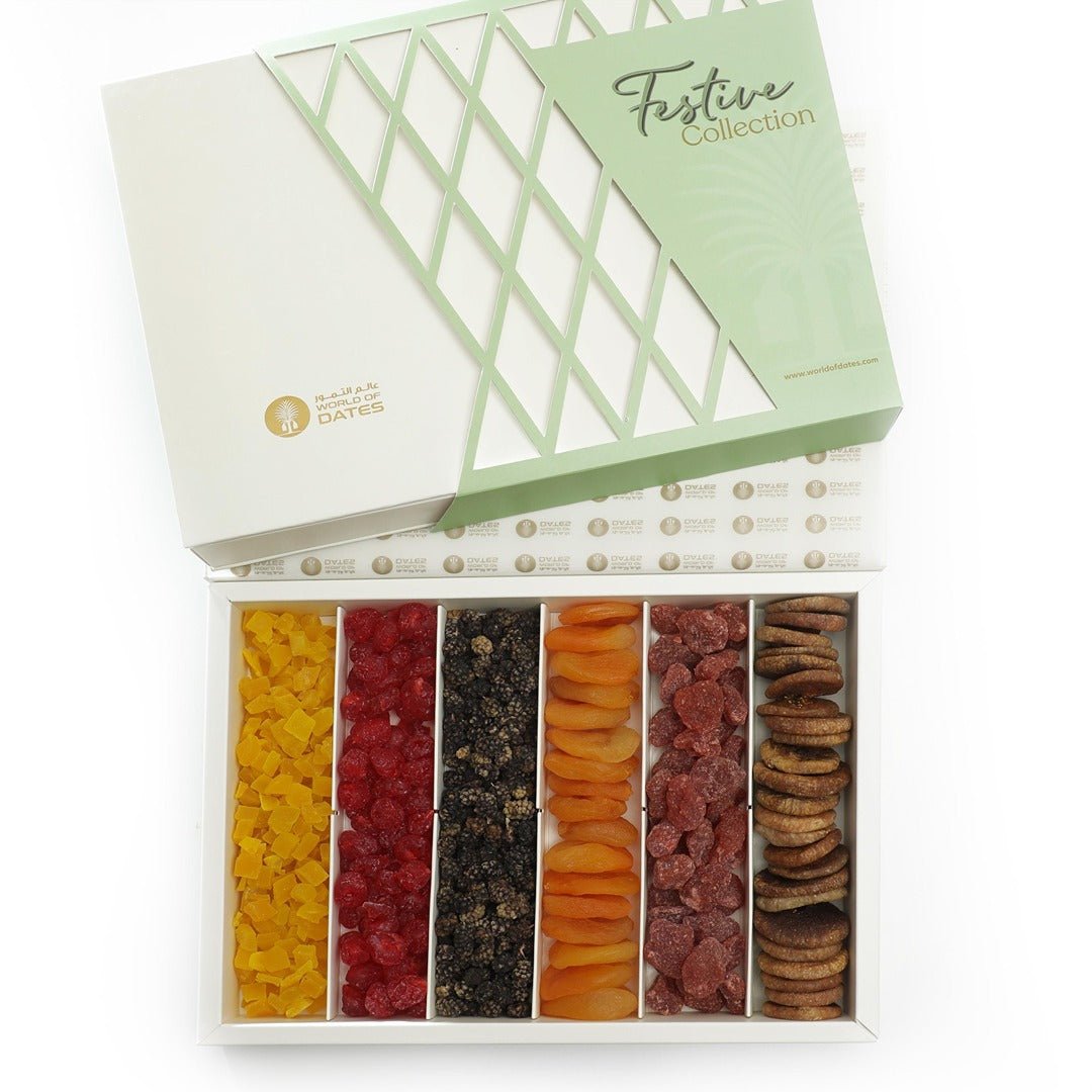 Dried Fruits and Berries Gift Box - World of Dates