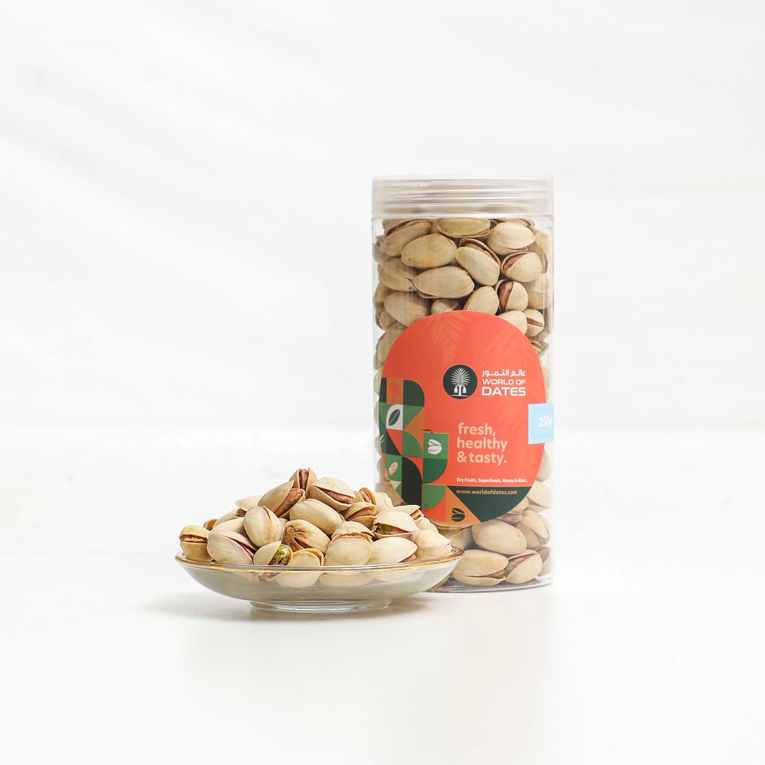 Buy Premium Roasted Pistachio Shell at the best price - World of Dates